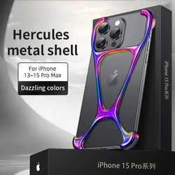 Zinc Alloy Metal Rimless IPhone Case