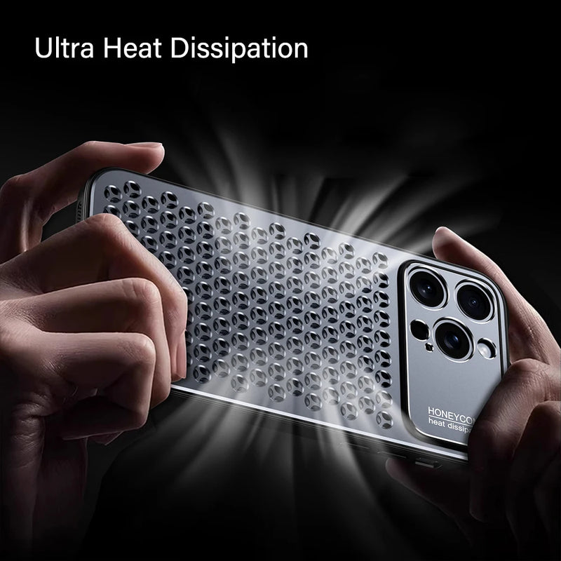 Aluminum heat dissipation case for iPhone