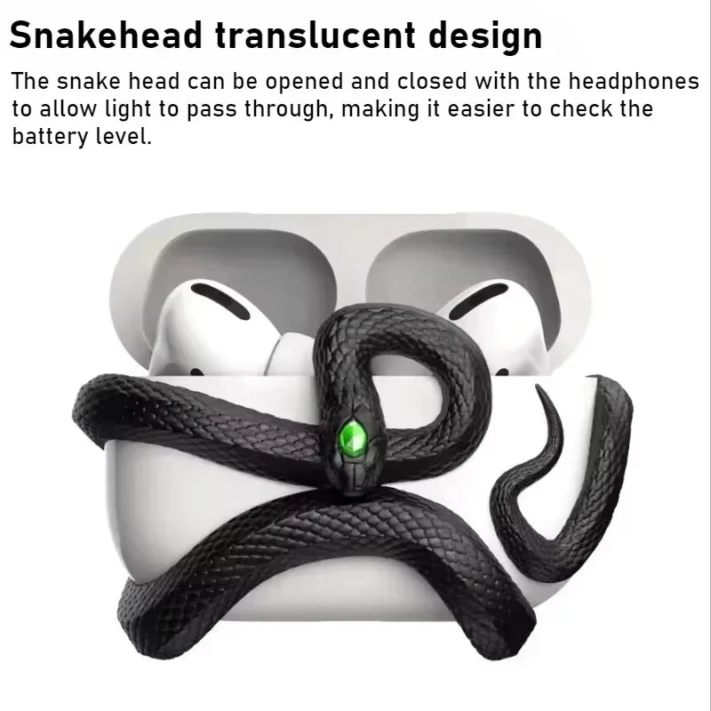 Winding Snake Airpods case