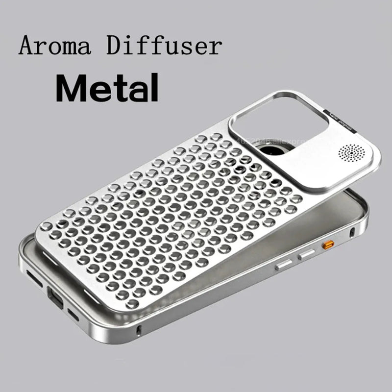 Heat Dissipation Aluminum metal iPhone Case