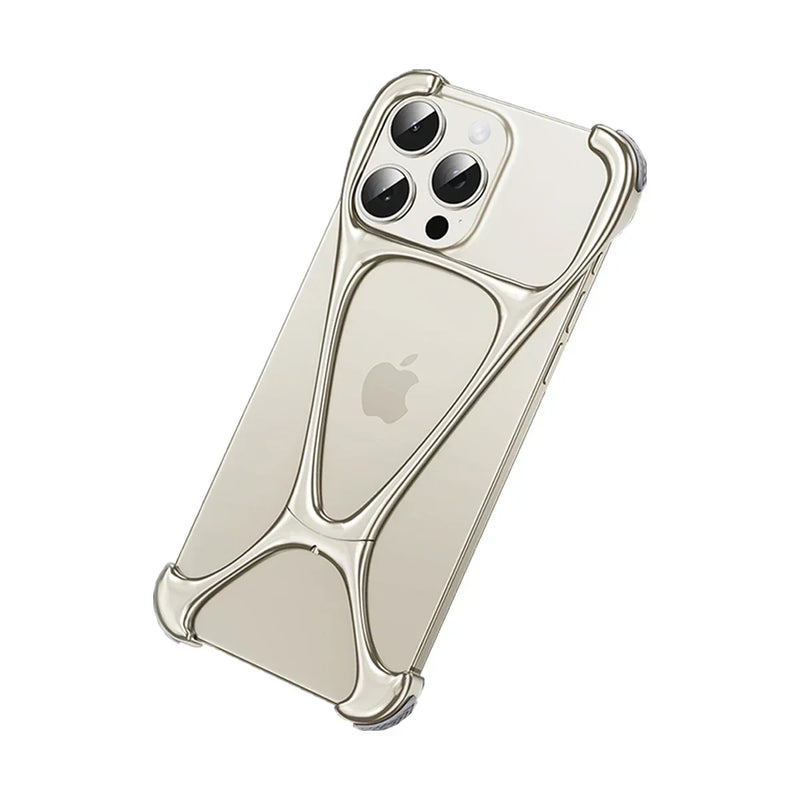 Zinc Alloy Metal Rimless IPhone Case