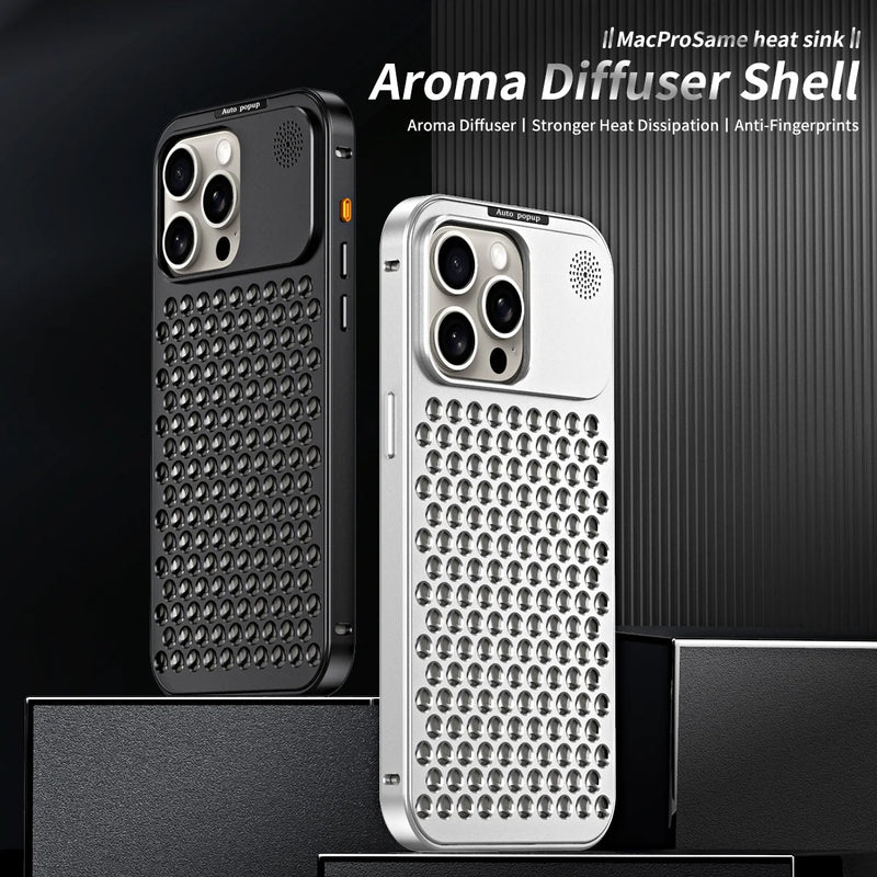 Heat Dissipation Aluminum metal iPhone Case