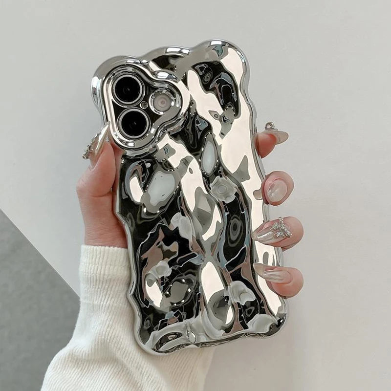 Metal Wave Edge iPhone Case