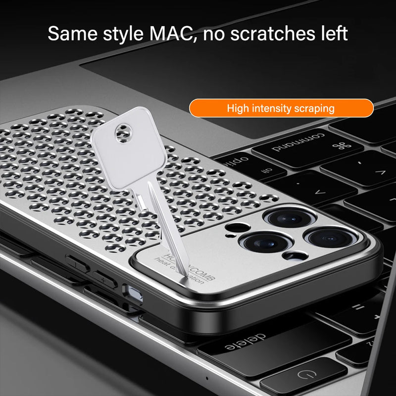 Aluminum heat dissipation case for iPhone