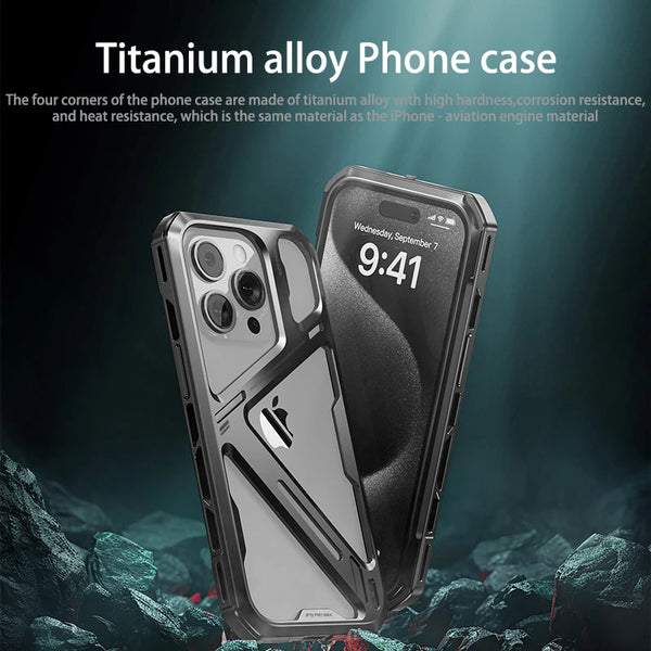 Titanium Alloy iPhone Case