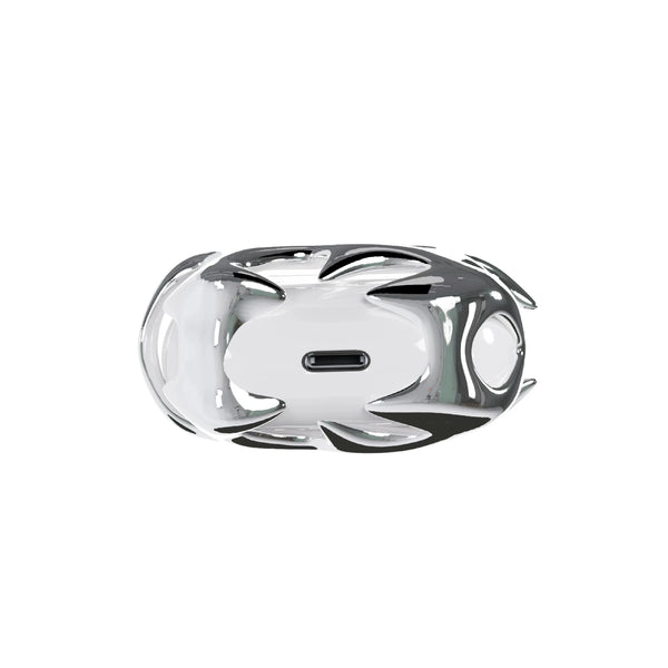 Silver Airpods case