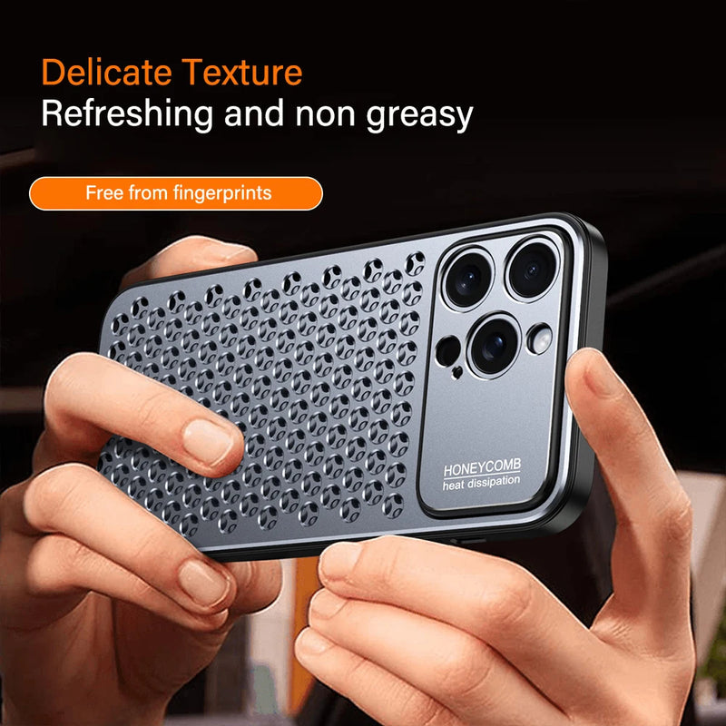 Aluminum heat dissipation case for iPhone