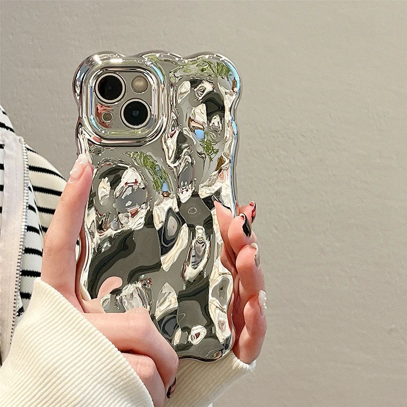 Metal Wave Edge iPhone Case