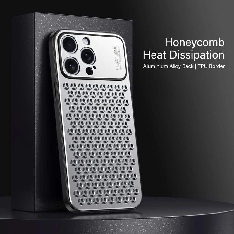 Aluminum heat dissipation case for iPhone